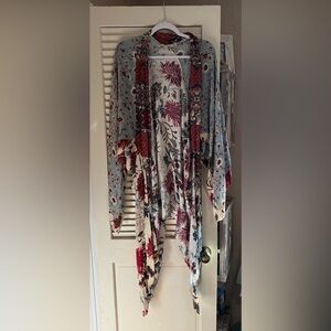 Umgee Multicolor Floral Kimono